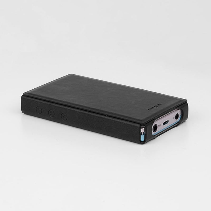 MITER Case for FiiO JM21, Handmade Artificial PU Leather Cover for fiio-jm21 (Light Black) - Image 4